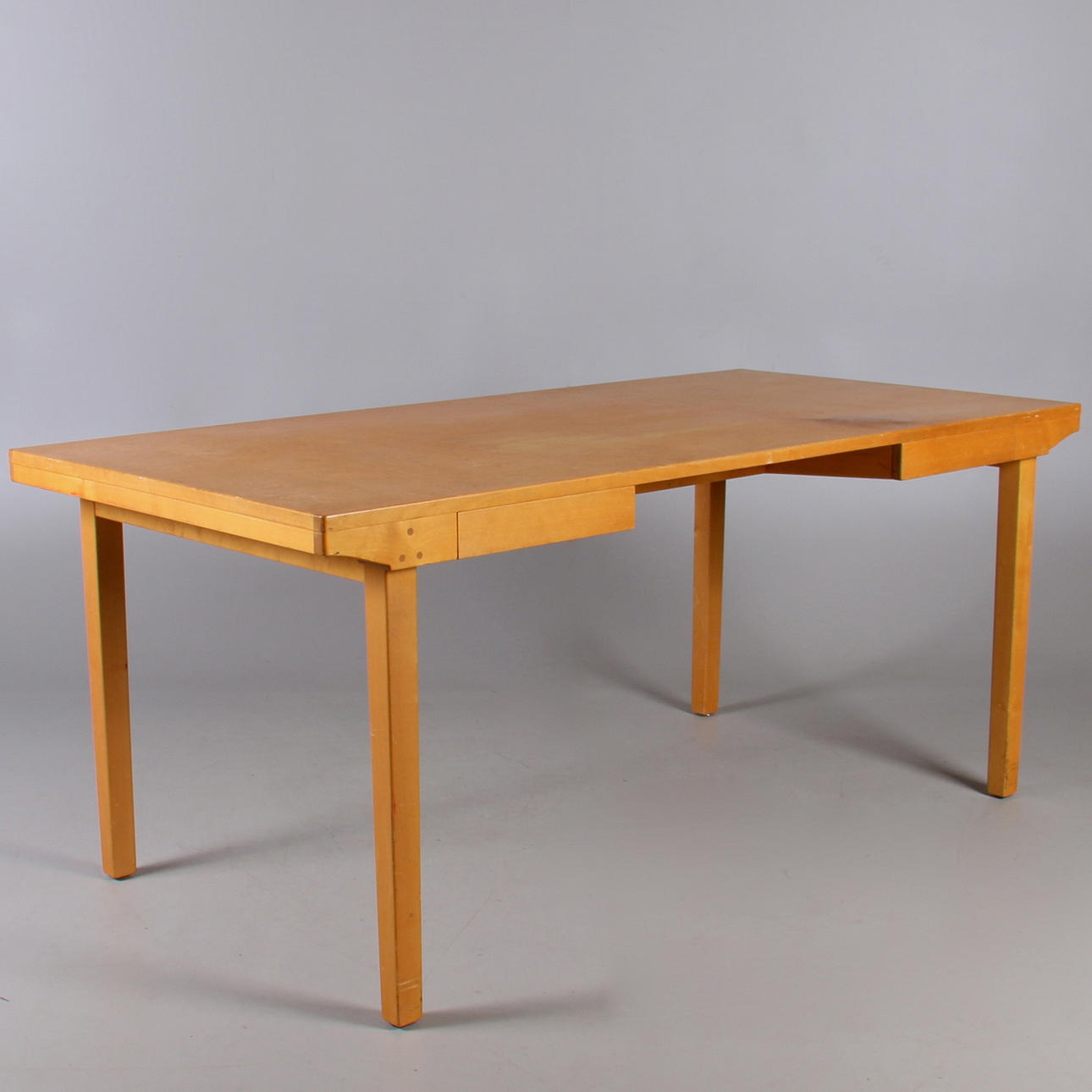 SKRIVBORD, björk samt rotfanér, "Cellulosa", Carl Malmsten, 1900-tal.