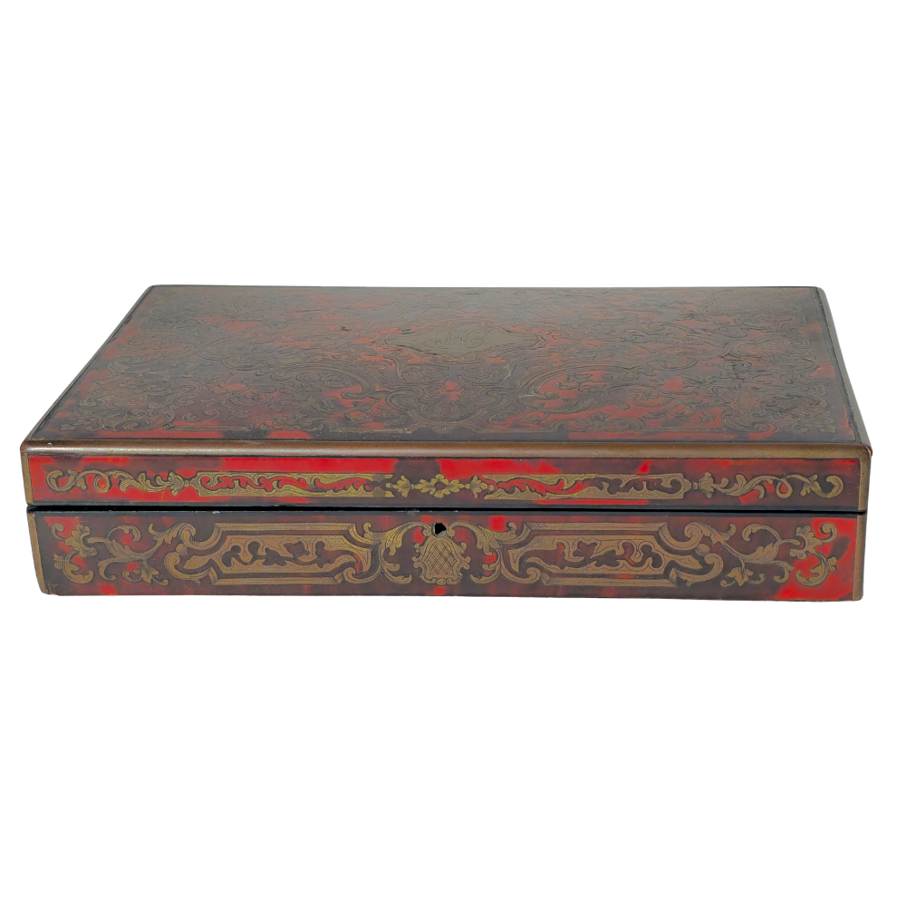 FRENCH GAME BOX DE BOULLE DE MAISON VERVELLE. Miscellaneous ...