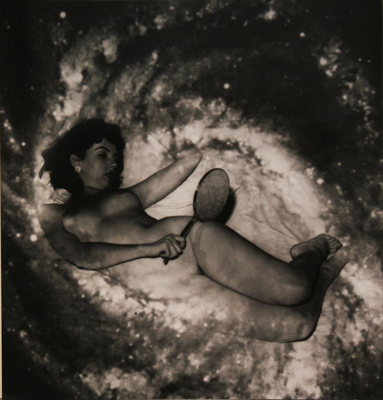 ANDRÉ DE DIENES. "Nude". Silver gelatin print. Osignerad.