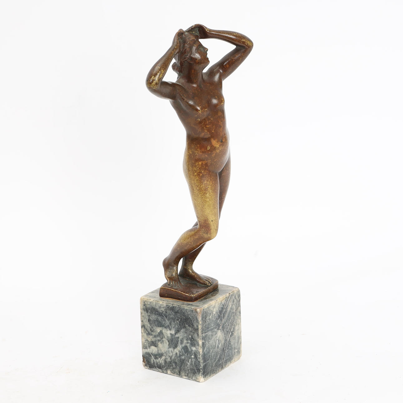 SCULPTURE, bronze, by Cartinet.