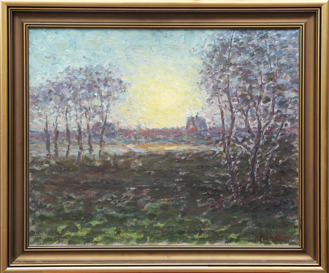 PER EKSTRÖM. OIL, on canvas, signed, 1931.