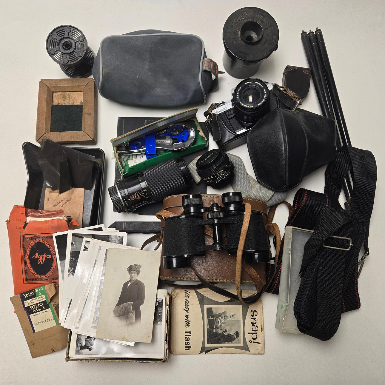 CAMERA, PHOTOGRAPHIC EQUIPMENT, ETC.