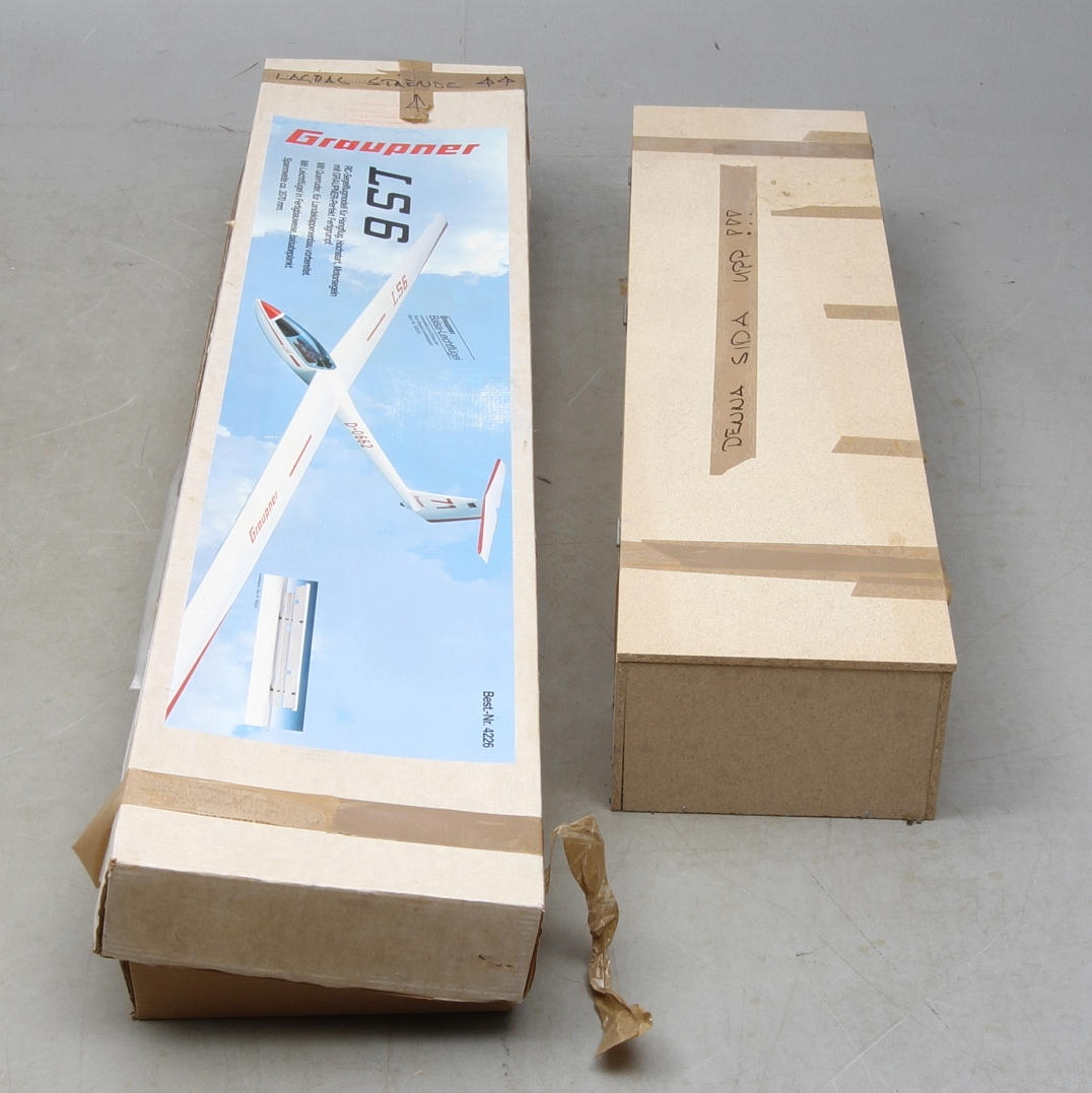 MODELLFLYGPLAN, Segelflygplan, Grauper.