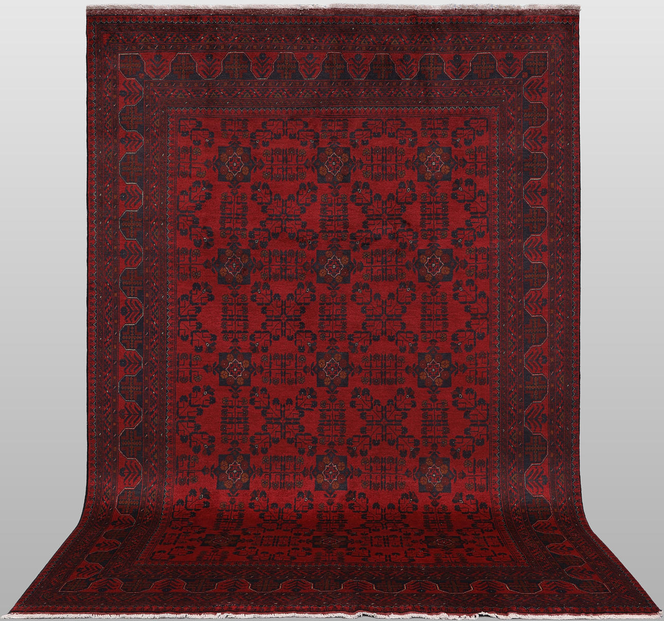 ORIENTMATTA. Afghan fine, 292 x 196 cm.