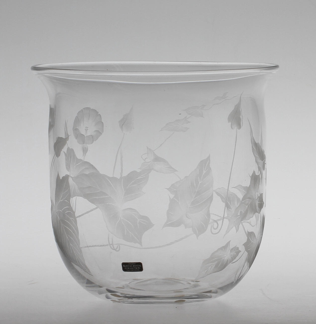 SKÅL, glas, Sigurd Persson, Lisa Bauer, Kosta, 1900-tal.
