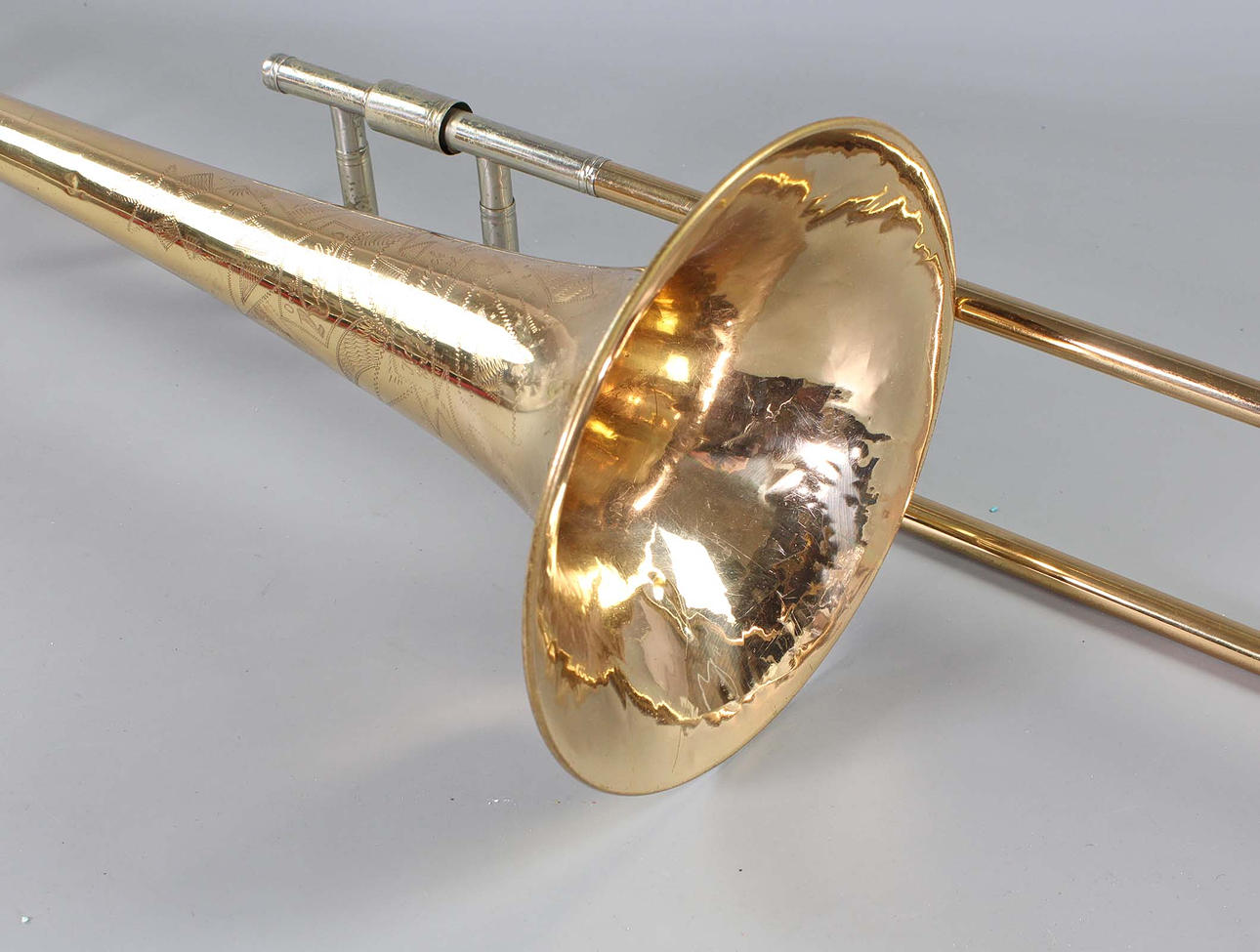 Old concert trombone *Original Karolus*.