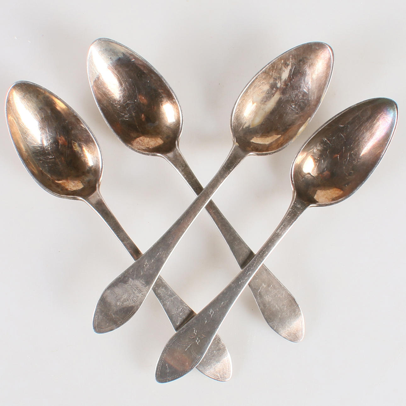 MATSKEDAR, 4 st. Silver, Frederik Fabritius, Danmark, 1805.