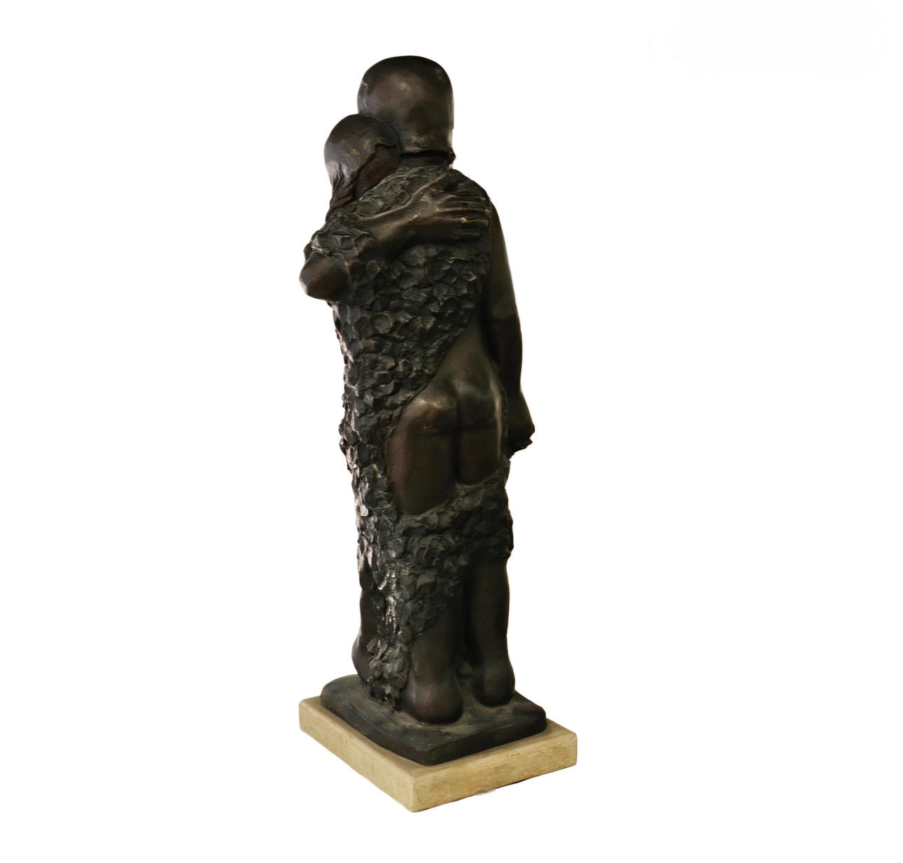 M. DOMÉNECH (?). “Hug” Bronze.