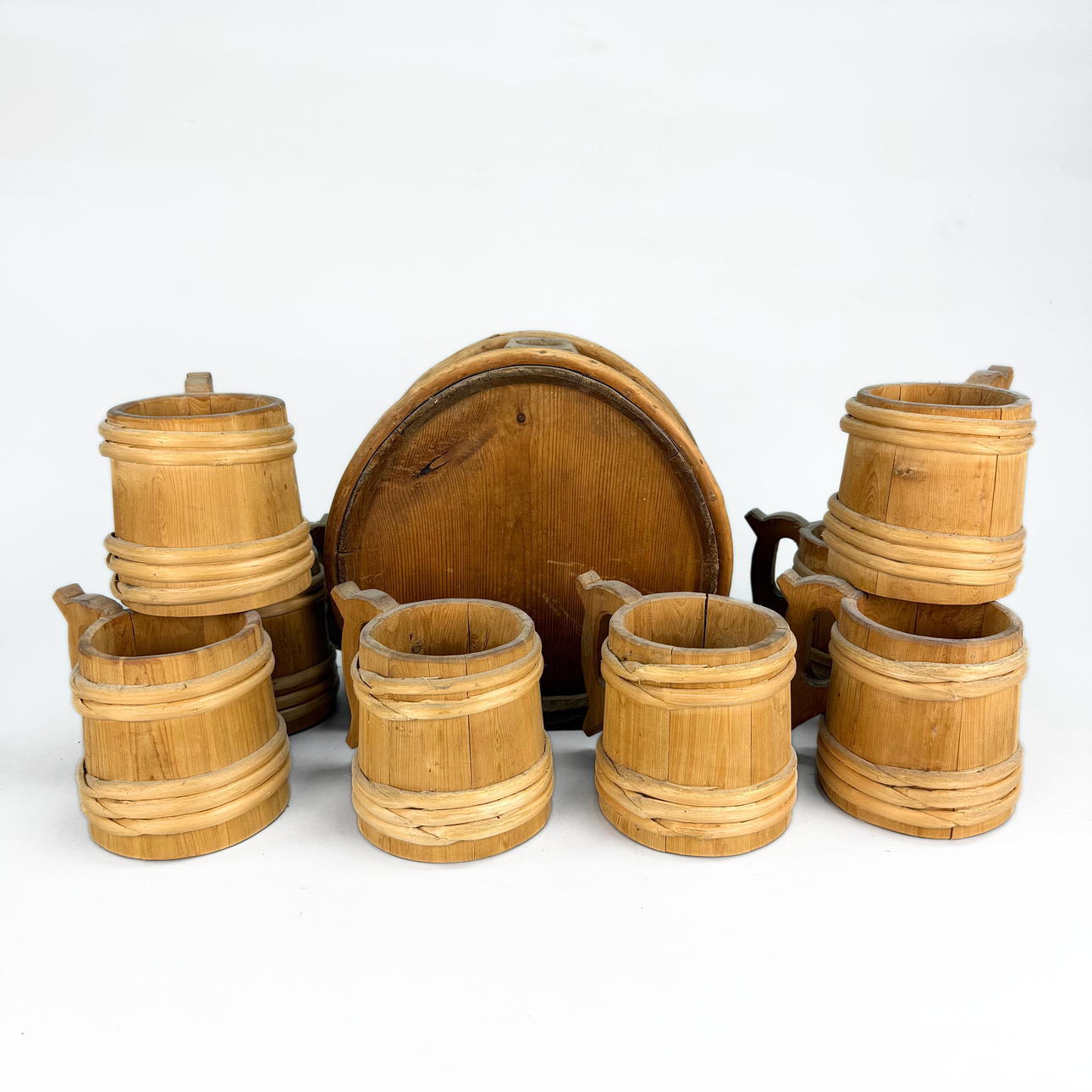 KAGGE & ÖLSEJDLAR, pine, 1900's.