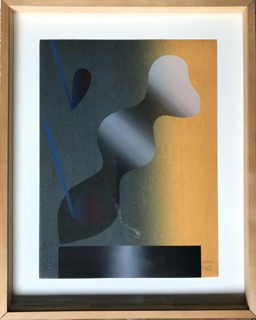 CURT HILLFON. LITHOGRAPHY, HC signed.
