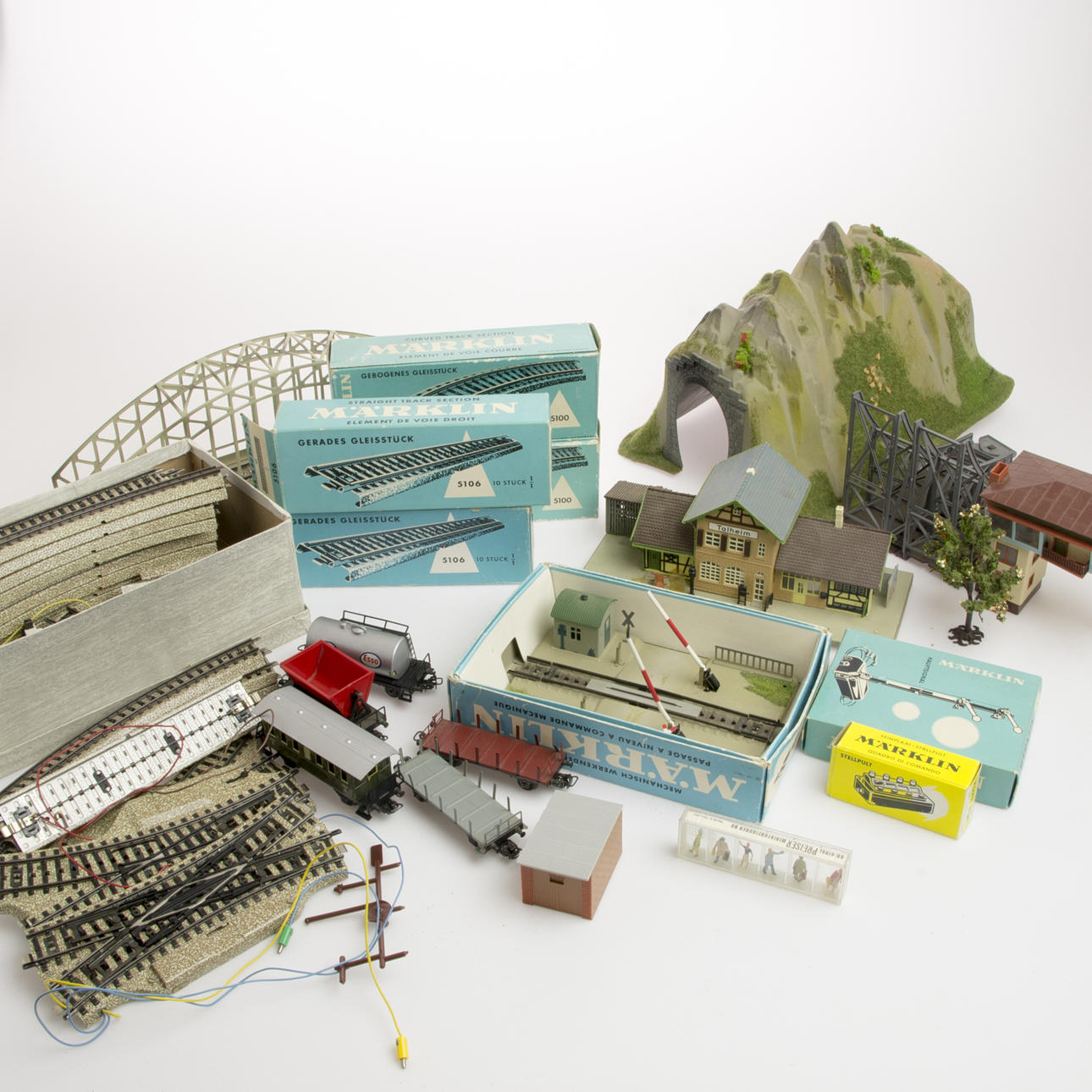 TÅGBANEDELAR, Märklin.