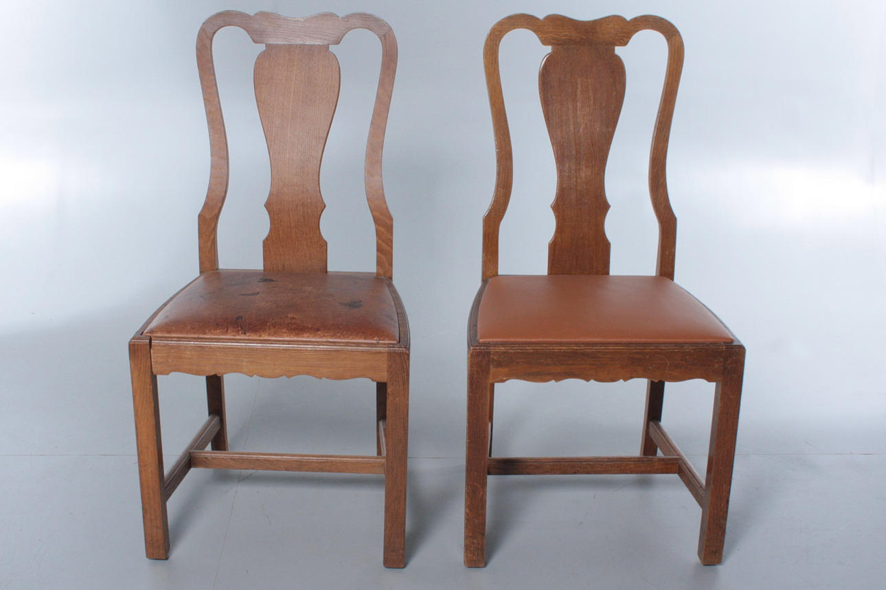 STOLAR, 10 st, bondrokoko ek, 1900-tal.