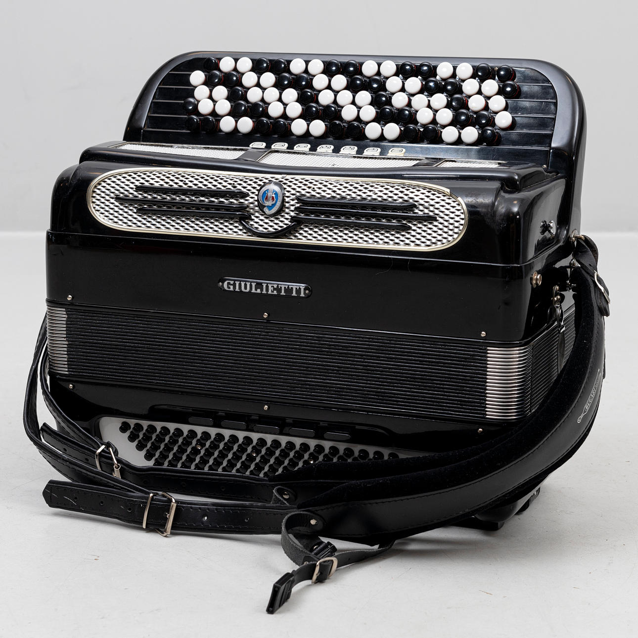 Accordion, marked 341, Giuletti, Italy.
