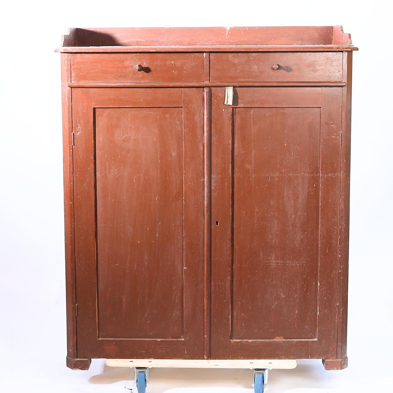 A 19th century sideboard.