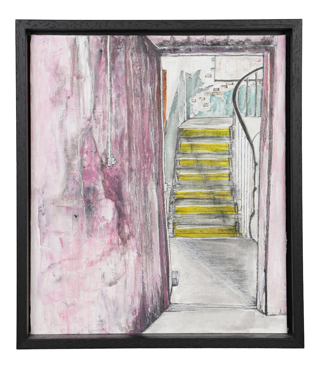 ACRYLIC ON BOARD, 20TH CENTURY.