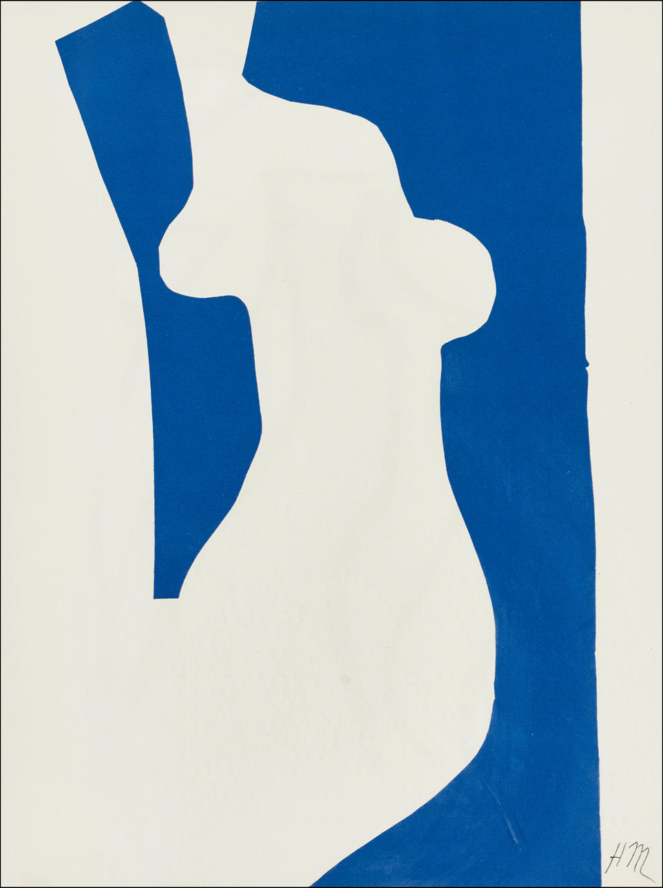 HENRI MATISSE. After “Venus”, out of formes 1958, monogram signed on ...