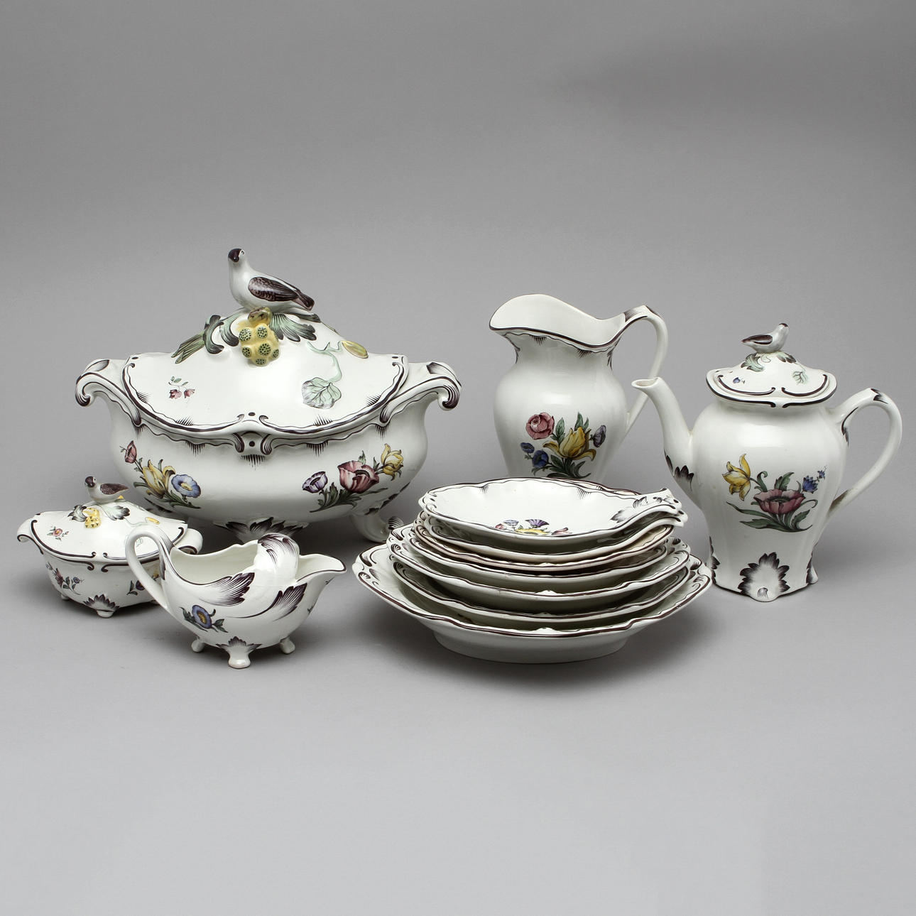 SERVIS, 127 delar, "Rörstrandia", Rörstrand.