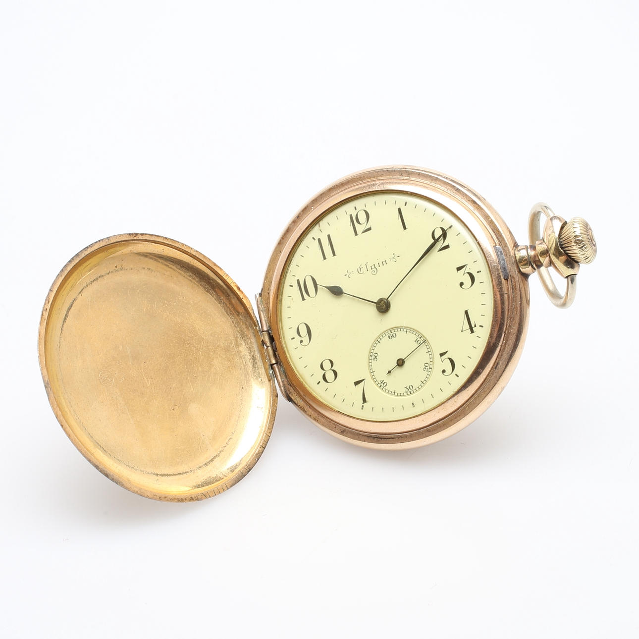 FICKUR, Elgin, USA, savonette i gulddoublé, ca 1900.