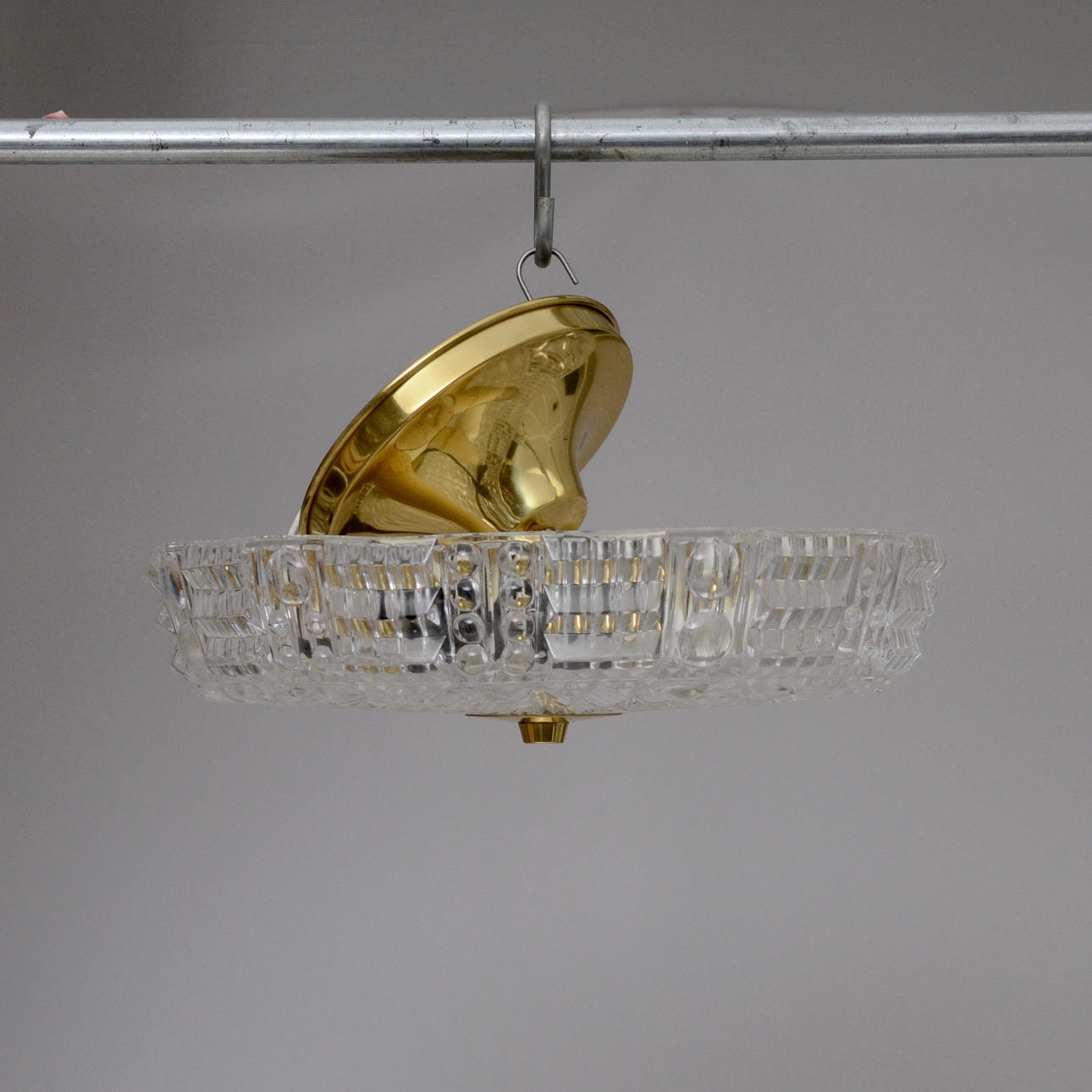 CARL FAGERLUND. TAKLAMPA, Orrefors.