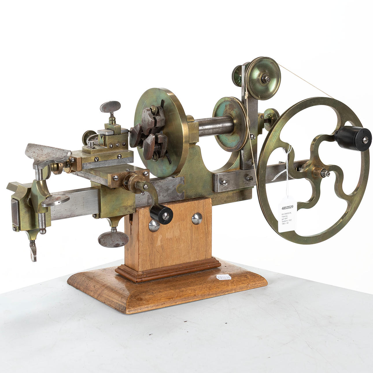 A brass well machine, probably Germany, early 1900 - number.