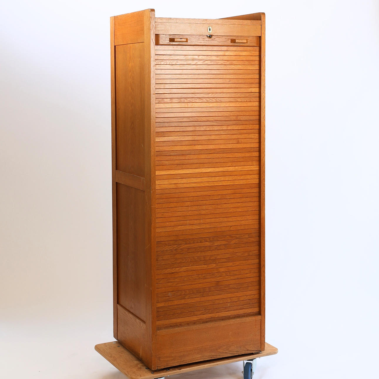 An early 20th century blind cupboard.