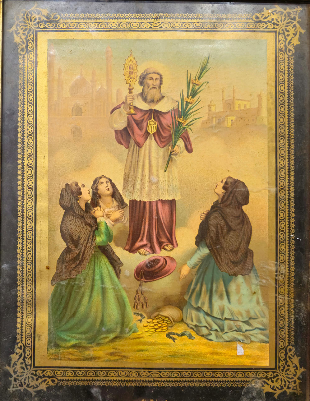 SAN RAMÓN PRINT. 19TH CENTURY.