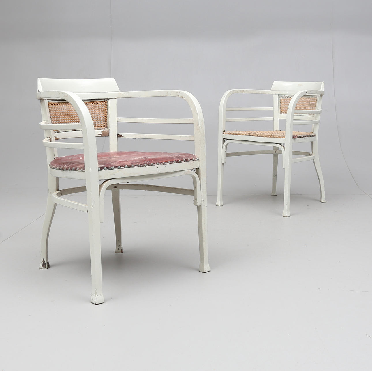 KARMSTOLAR, 4 st, Thonet, Frankrike, omkring år 1900.