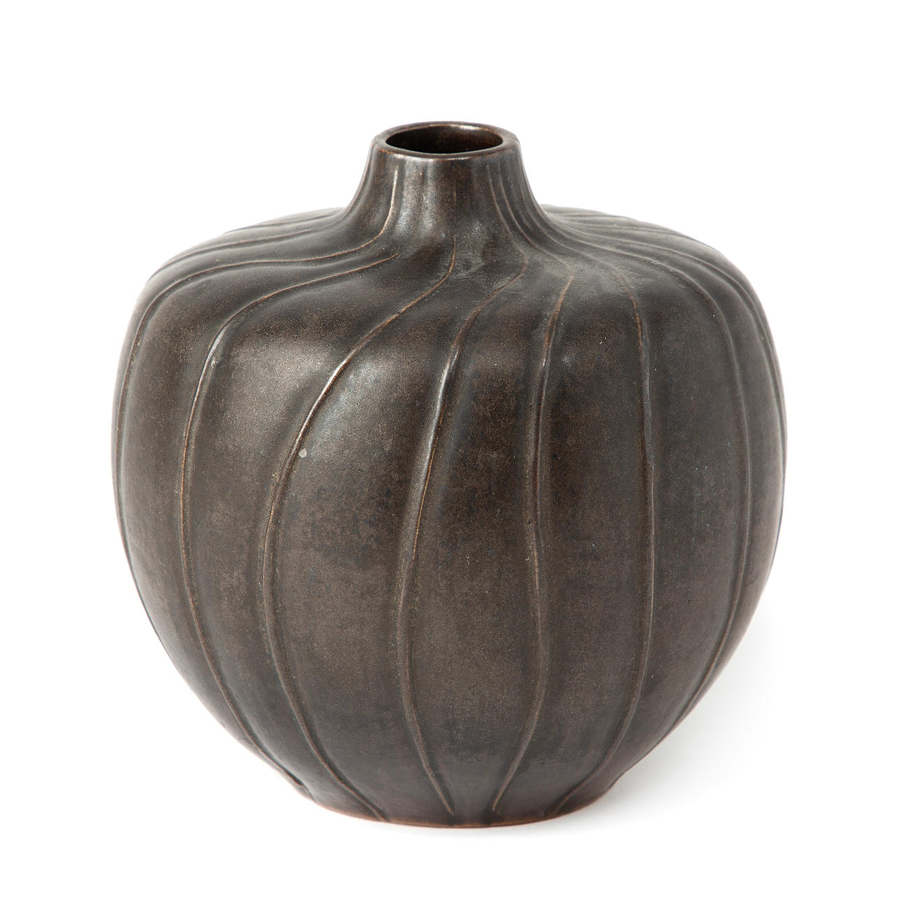 EDGAR BÖCKMAN, a ceramic vase, monogram signed.