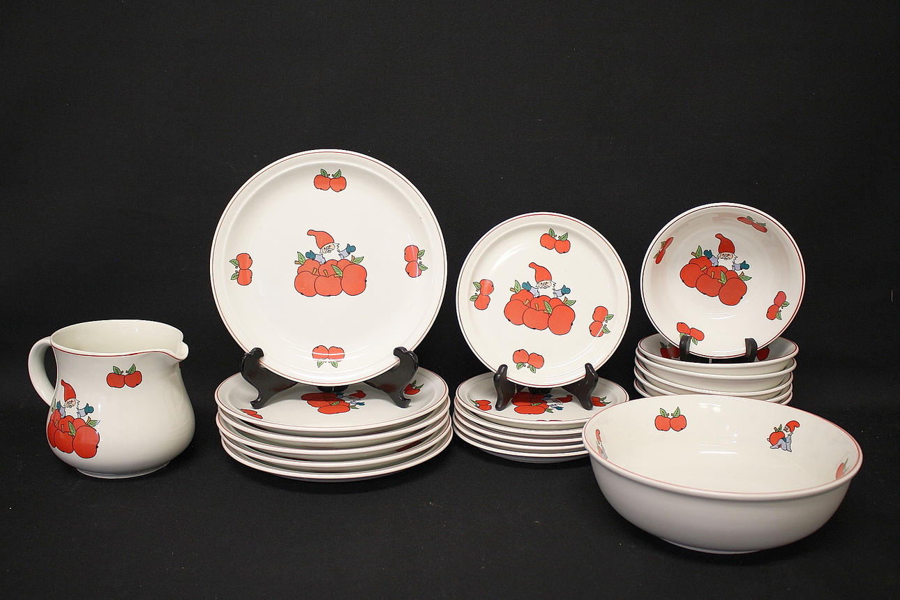 ROLF BERG. SERVIS, 20 delar, tomtemotiv, Ditmar Urbach.