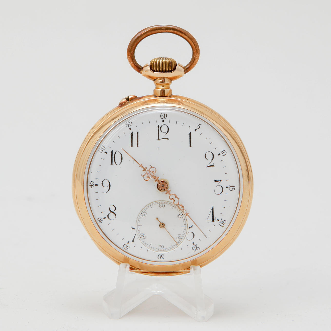 FICKUR, 18k guld, totalvikt ca 84,7 gram.