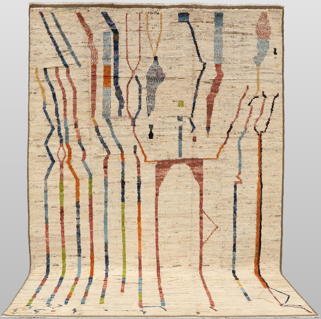 A CARPET, Morocco, design, 293 x 201 cm.