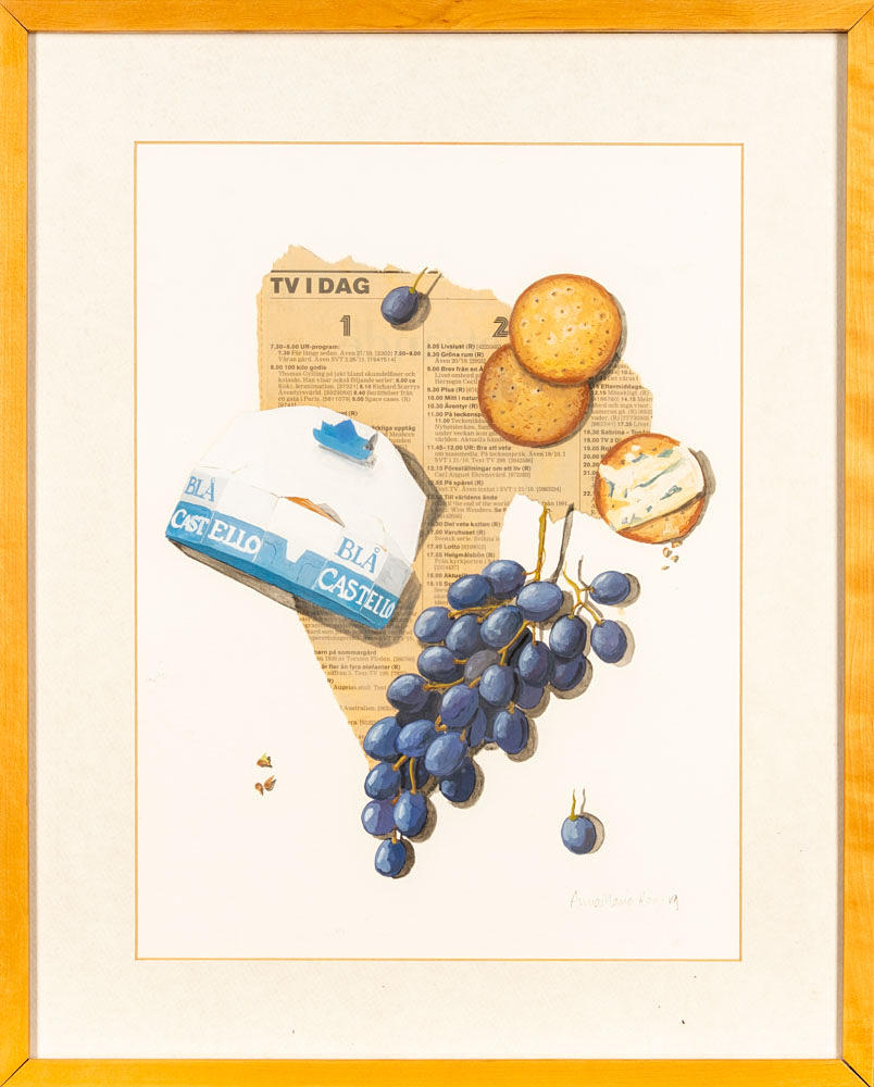 ANNAMARIA ROGBERG. Mixed media on paper.