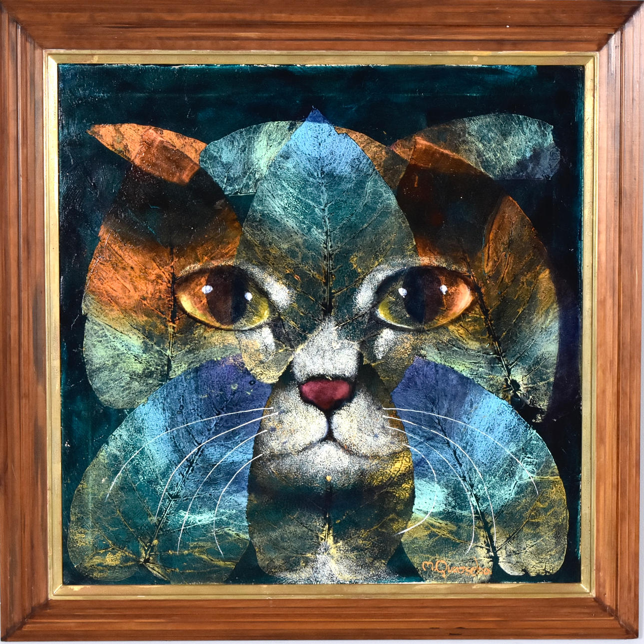 MICHAEL QVARSEBO. Oil on canvas.
