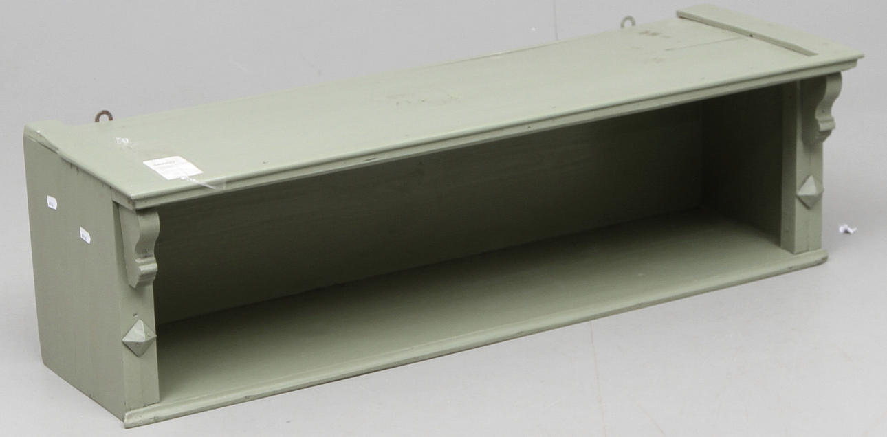 VÄGGHYLLA, nyrenässans, 1800/1900-tal.