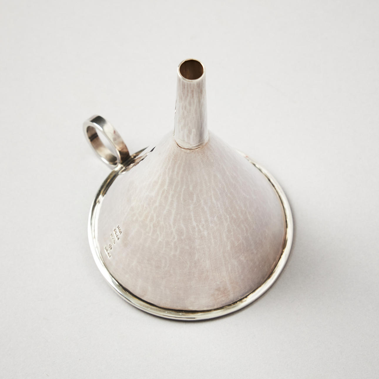 JAN BRUNK. A silver 925/1000 funnel, Nora 2001.