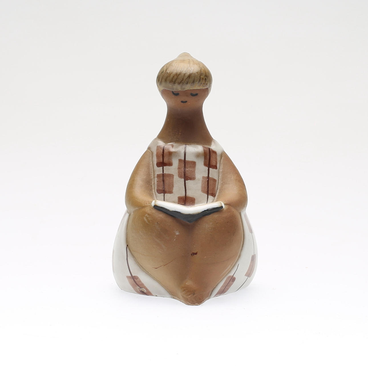 LISA LARSON, figurin, keramik, "Charlotta", Gustavsberg, signerad L.L.