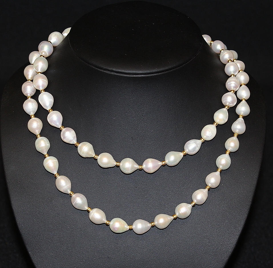 COLLIER, saltvattenpärlor.