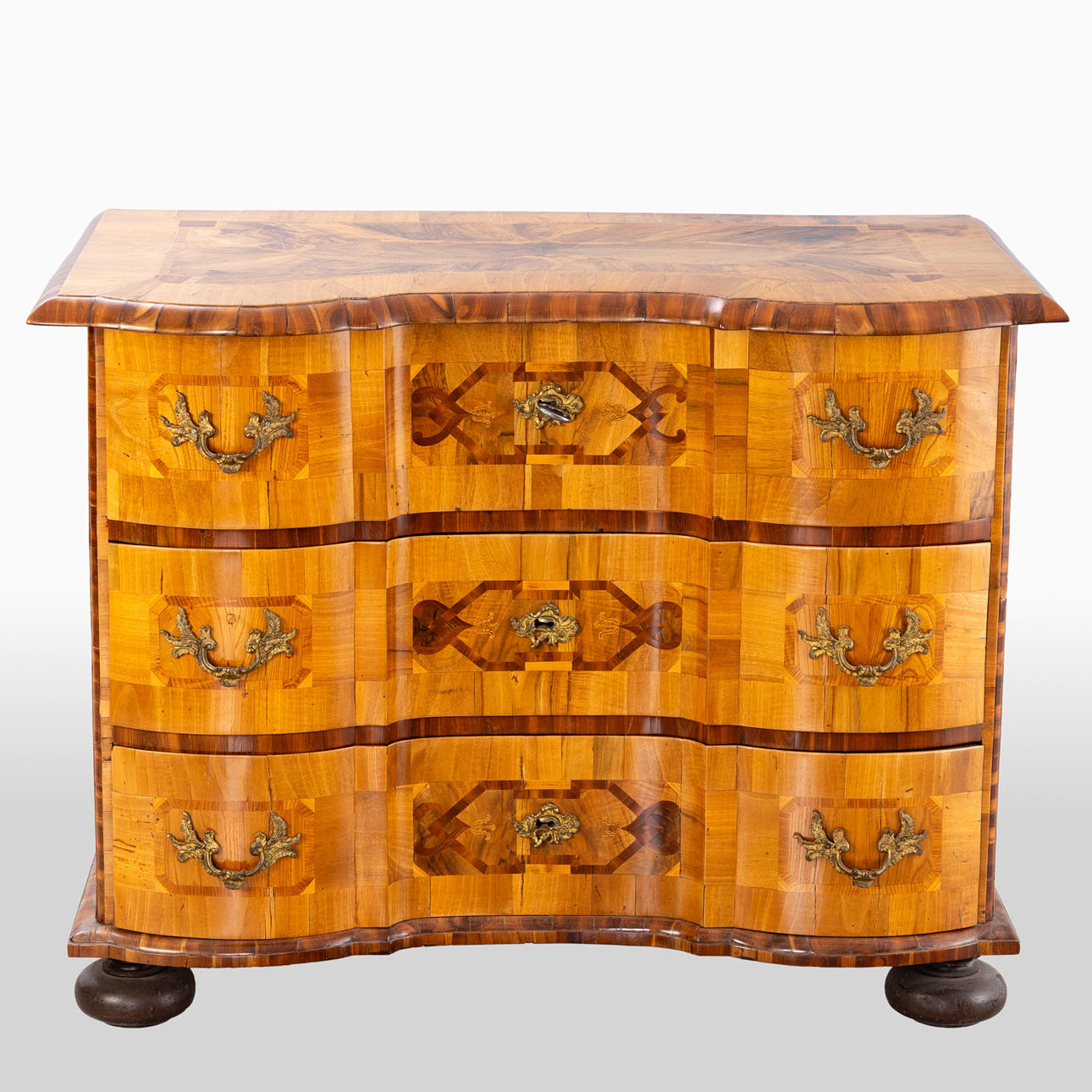 Barock byrå, Brunswick, 2. Andra halvan av den 18:e Jh.