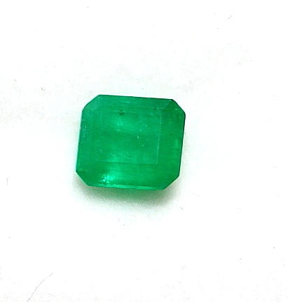 SMARAGD, 1,08 ct. naturlig smaragd ursprung Colombia.