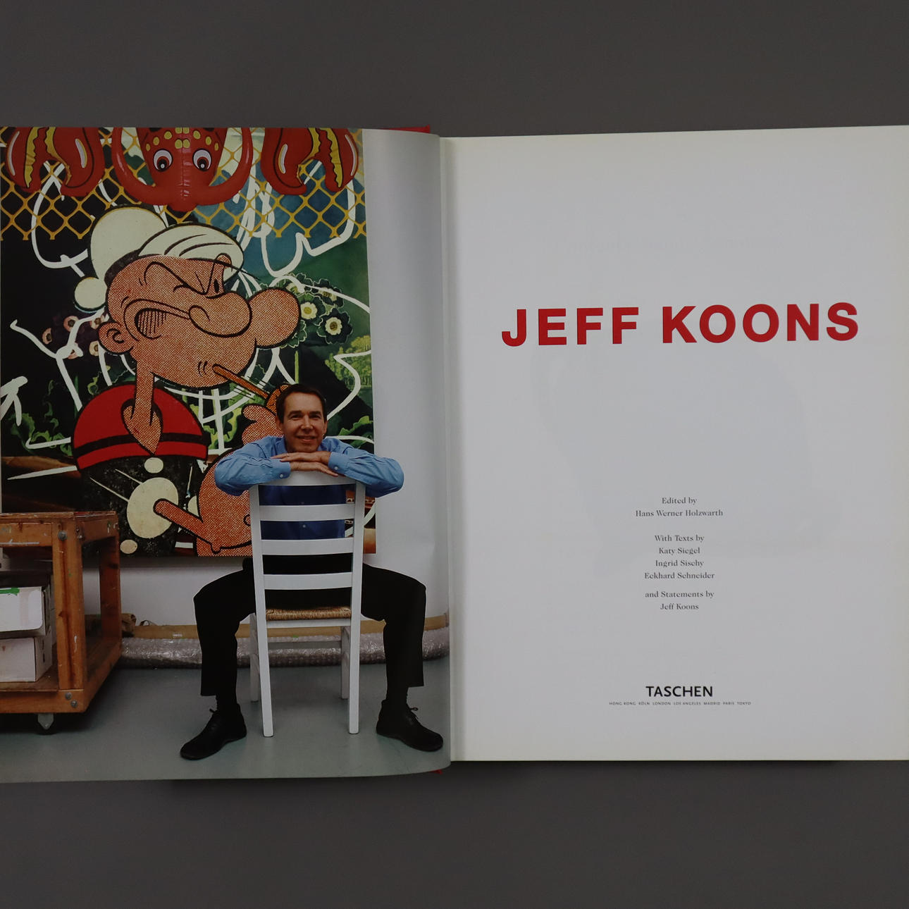 JEFF KOONS - published by Hans Werner Holzwarth, Taschen Verlag