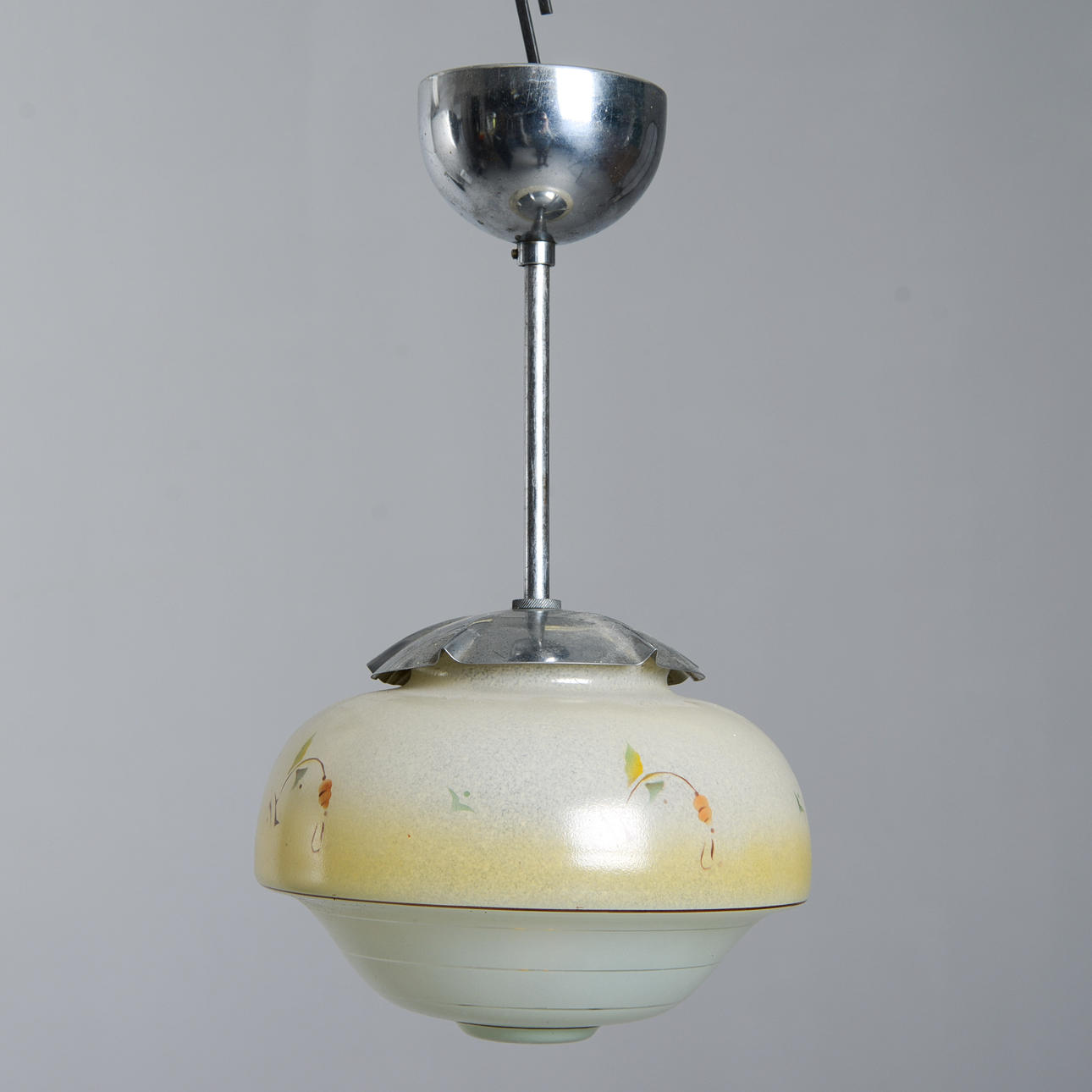 A 1930s/1940s ceiling lamp.