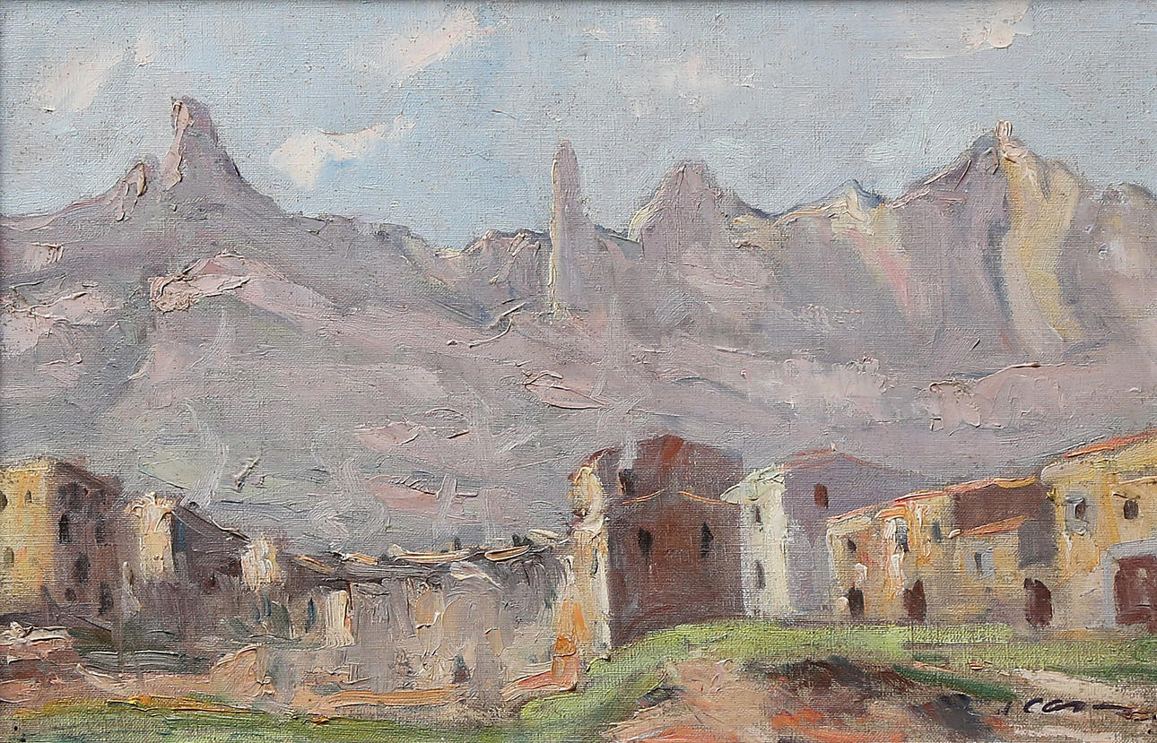 JOSÉ CASES CAPO. Monistrol de Montserrat.