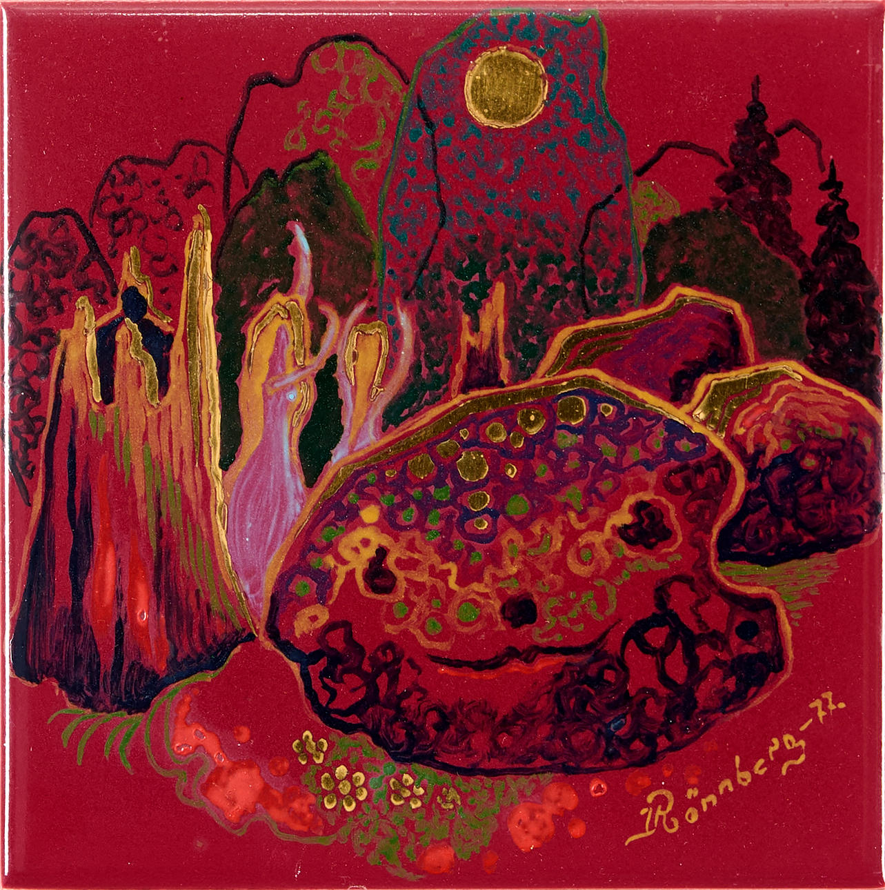 IVAR RÖNNBERG. "I sagoskogen".