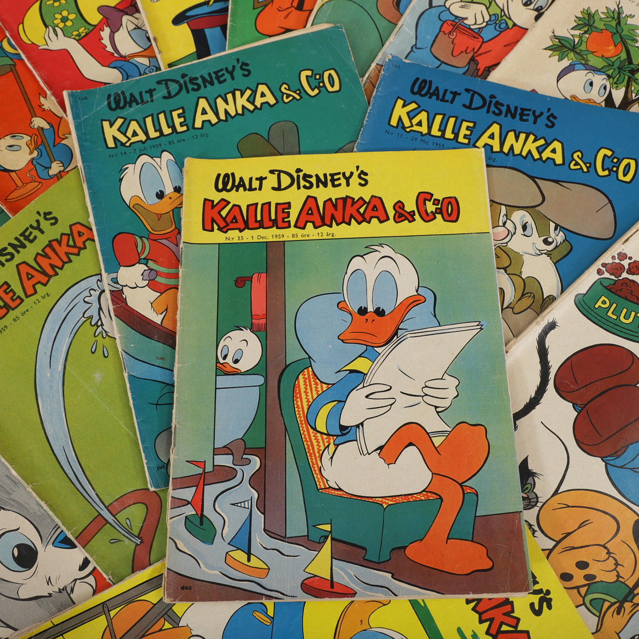 KALLE ANKA & C:o, 31 st, 1958-1958. Leksaker - Serietidningar - Auctionet