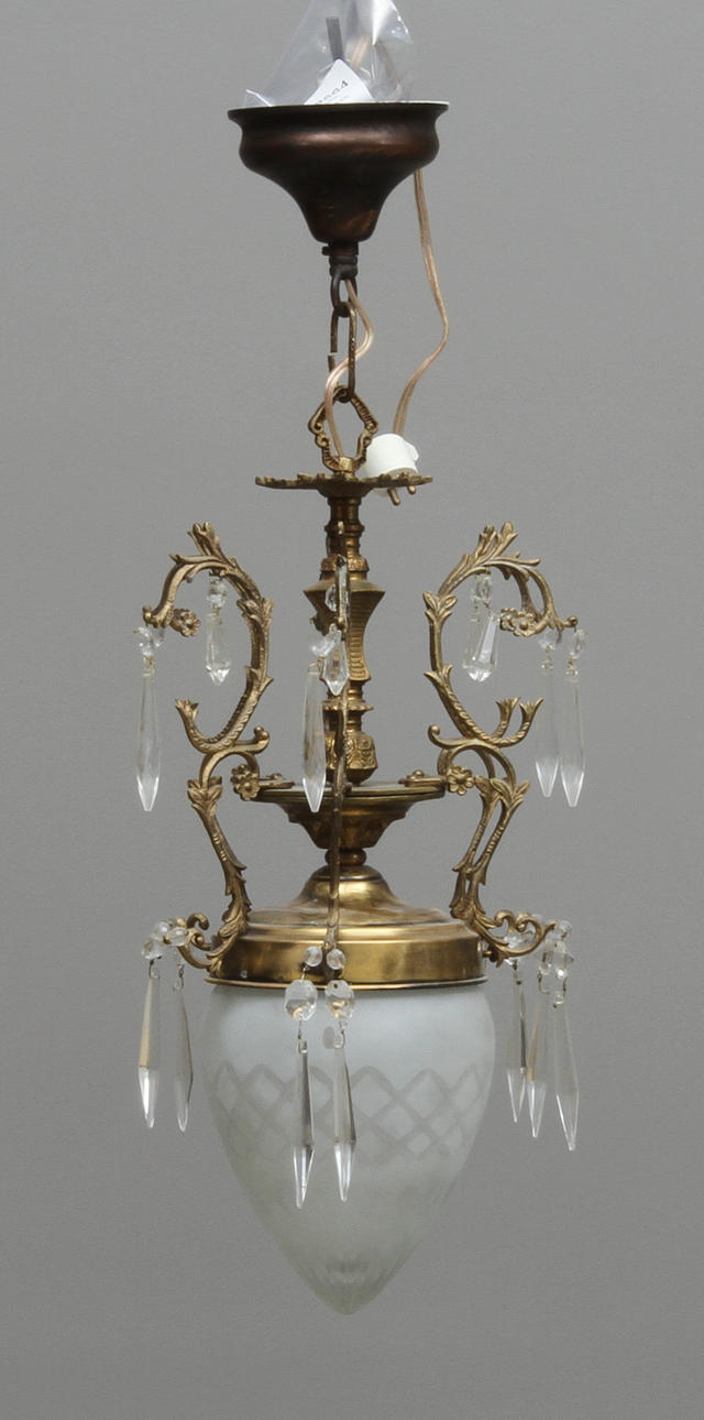 TAKLMAPA, med glaskupa, 1900-tal.