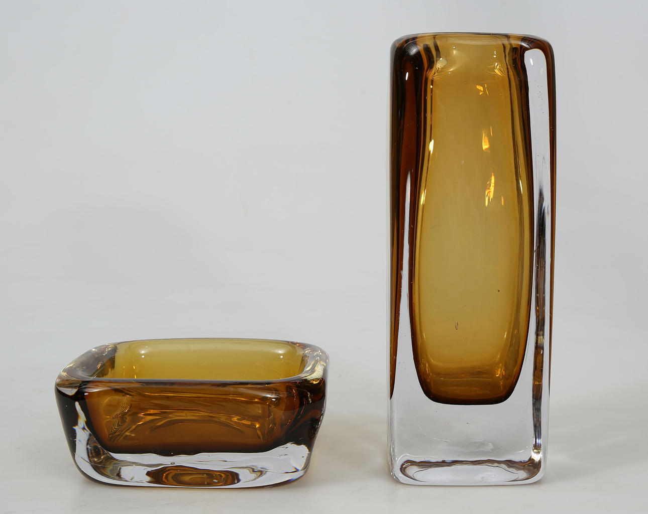 VAS OCH SKÅL, glas, Vicke Lindstrand, Kosta.