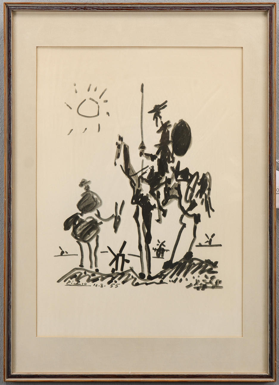 PABLO PICASSO. SEGÚN. «Don Quijote».
