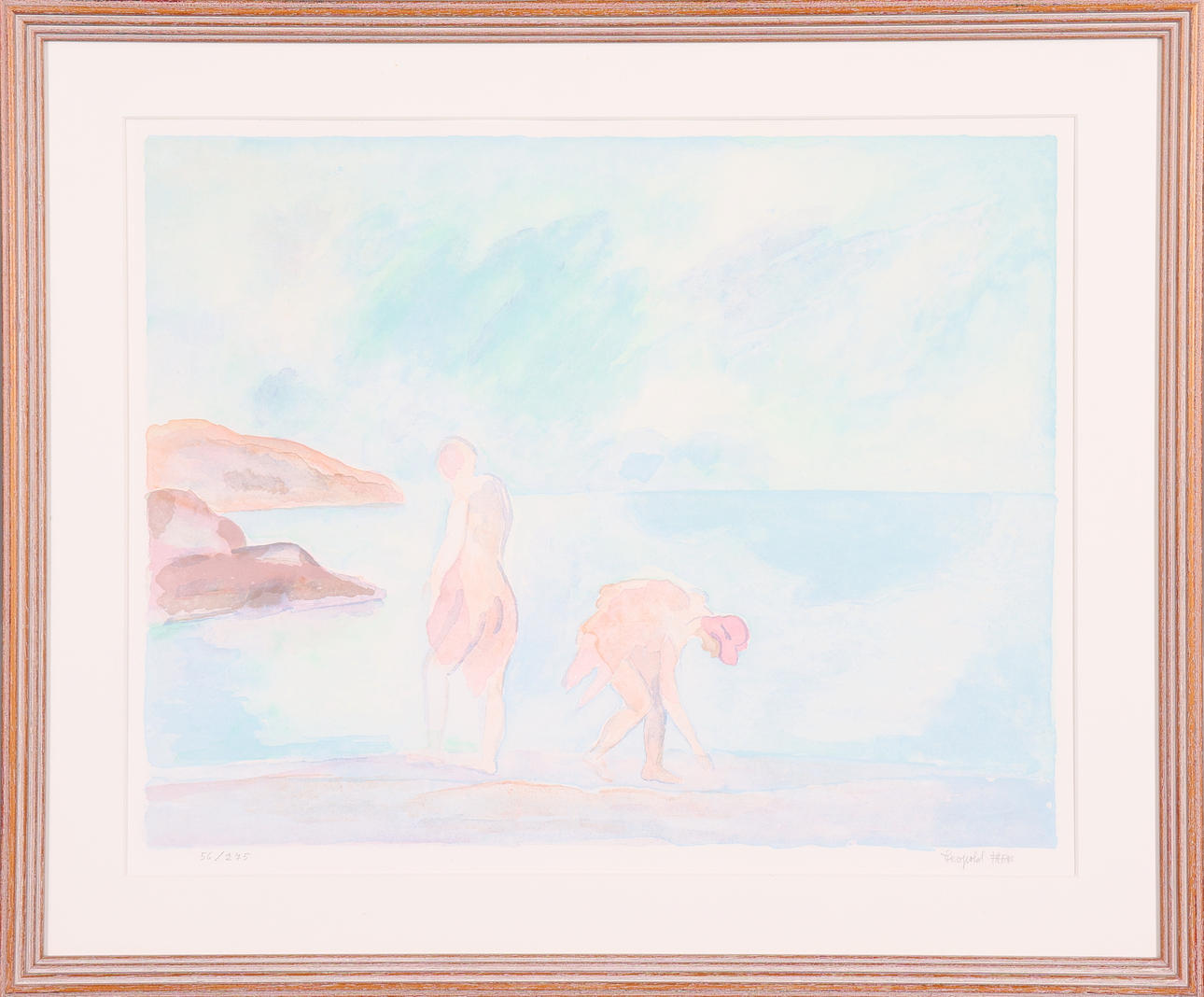 LEOPOLD FARE. LITHOGRAPHY, signed and numbered.