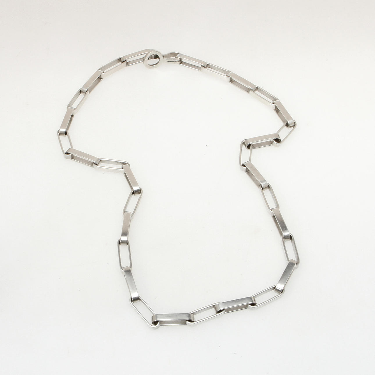 KARL-INGEMAR JOHANSSON. Halslänk, silver, Göteborg 1975. Vikt ca 86 gram.