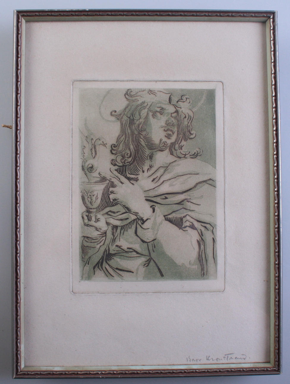 BROR KRONSTRAND. Litografi, signerad.